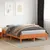 Produktbild 3 för Sängram vaxad brun 150x200 cm massiv furu