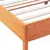 Produktbild 7 för Sängram vaxad brun 140x200 cm massiv furu