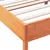 Produktbild 7 för Sängram vaxad brun 120x200 cm massiv furu