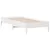 Produktbild 2 för Sängram vit 100x200 cm massiv furu