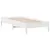 Produktbild 6 för Sängram vit 100x200 cm massiv furu