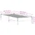 Produktbild 9 för Sängram vit 100x200 cm massiv furu