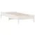 Produktbild 2 för Sängram vit 90x200 cm massiv furu
