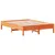 Produktbild 2 för Sängram vaxad brun 135x190 cm massiv furu