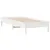 Produktbild 2 för Sängram vit 90x190 cm massiv furu
