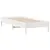 Produktbild 6 för Sängram vit 90x190 cm massiv furu
