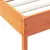 Produktbild 7 för Sängram vaxad brun 90x190 cm massiv furu