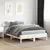 Produktbild 3 för Sängram med huvudgavel vit 150x200 cm massiv furu