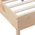 Produktbild 7 för Sängram med huvudgavel 90x200 cm massiv furu