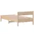 Produktbild 6 för Sängram med huvudgavel 90x190 cm massiv furu