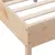 Produktbild 7 för Sängram med huvudgavel 90x190 cm massiv furu