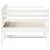 Produktbild 5 för Dagbädd vit 80x200 cm massiv furu