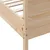 Produktbild 7 för Sängram med huvudgavel 135x190 cm massiv furu