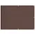 Produktbild 2 för Balkongskärm brun 75x800 cm 100% polyester oxford
