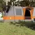 Produktbild 3 för Campingtält tunnel 4 personer grå och orange vattentätt