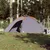 Produktbild 3 för Campingtält 8 personer orange vattentätt