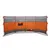 Produktbild 2 för Vindskydd orange 366x152x152 cm vattentät