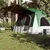 Produktbild 4 för Campingtält 5 personer grön vattentätt
