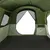 Produktbild 12 för Campingtält tunnel 8 personer grön vattentätt