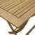 Produktbild 8 för Hopfällbart trädgårdsbord 110x55x75 cm massivt akaciaträ