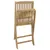 Produktbild 8 för Hopfällbara trädgårdsstolar 2 st 57x48,5x90 cm massiv akacia