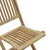 Produktbild 9 för Hopfällbara trädgårdsstolar 2 st 57x48,5x90 cm massiv akacia