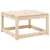 Produktbild 4 för Fotpall med dyna för trädgården 63,5x63,5x38 cm massiv furu