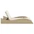 Produktbild 5 för Solsäng med dyna beige 114x205x73 cm konstrotting