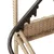 Produktbild 8 för Solsäng med dyna beige 63x200x81 cm konstrotting