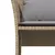 Produktbild 9 för Trädgårdsfåtölj med fotpall beige konstrotting