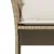 Produktbild 9 för Trädgårdsfåtölj med fotpall beige konstrotting