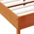 Produktbild 7 för Sängram vaxad brun 120x200 cm massiv furu