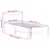 Produktbild 9 för Sängram vit 90x200 cm massiv furu