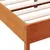 Produktbild 7 för Sängram vaxad brun 140x190 cm massiv furu