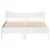 Produktbild 4 för Sängram vit 135x190 cm massiv furu