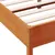 Produktbild 7 för Sängram vaxad brun 135x190 cm massiv furu