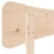 Produktbild 7 för Huvudgavel 150 cm massiv furu