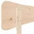 Produktbild 7 för Huvudgavel 140 cm massiv furu
