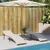 Produktbild 3 för Solsäng med dyna beige 55x199x50 cm konstrotting