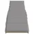 Produktbild 4 för Solsäng med dyna beige 55x199x50 cm konstrotting