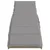 Produktbild 5 för Solsängar 2 st med bord beige konstrotting