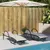 Produktbild 3 för Solsäng med dyna svart 60x199x42 cm konstrotting