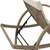 Produktbild 11 för Solsängar 2 st med bord beige konstrotting