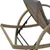 Produktbild 11 för Solsängar 2 st med bord beige konstrotting