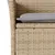 Produktbild 8 för Trädgårdsstolar med dynor 2 st beige konstrotting