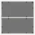 Produktbild 8 för Trädgårdsbord med glasskiva vit 90x90x75 cm konstrotting