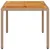 Produktbild 6 för Trädgårdsbord beige 150x90x75 cm konstrotting akaciaträ