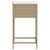 Produktbild 6 för Barstolar för trädgården med dynor 2 st beige konstrotting