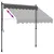 Produktbild 6 för Markis infällbar antracit 200x150 cm tyg och stål
