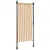 Produktbild 5 för Rullgardin utomhus orange och vit 120x270 cm tyg&stål